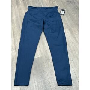 NWT Tommie Copper Women's Dark Navy Stretch Lower Back Support Leggings Size M